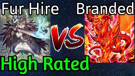 Fur Hire Runick Vs Branded High Rated Db Yu Gi Oh Youtube