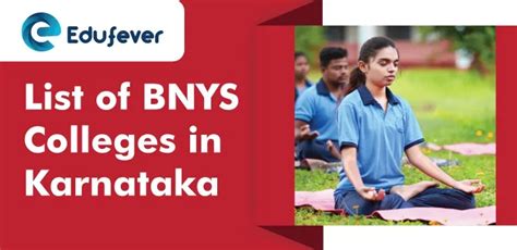 List Of Bnys Colleges In Karnataka Govt Private