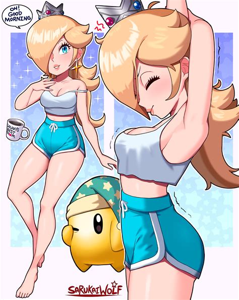 Morning Rosalina By Sarukaiwolf Rmushroomkingdomwaifus