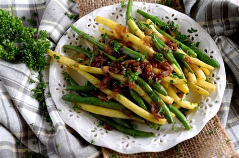 Sauteed Green Beans With Caramelized Shallots Lord Byrons Kitchen