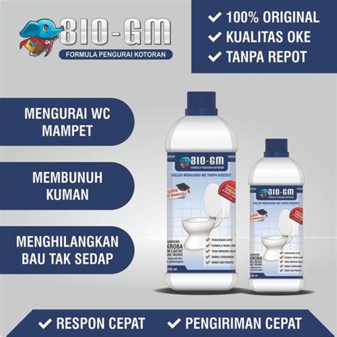 Jual BIO GM Mengatasi WC Septic Tank Mampet Penuh Luber 500ml