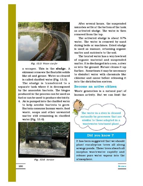 Ncert Book Class Science Chapter Wastewater Story Pdf Aglasem