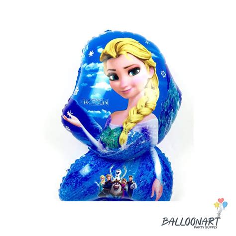 Frozen Elsa Plastic Balon Balon Foil Frozen Balon Elsa Balon Princess