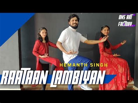 Raataan Lambiyan Dance Cover Shershaah Hemanth Singh Choreography