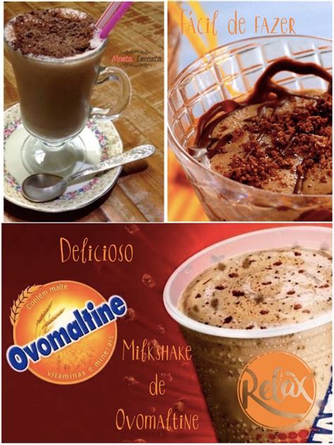 MilkShake Ovomaltine Monta Encanta