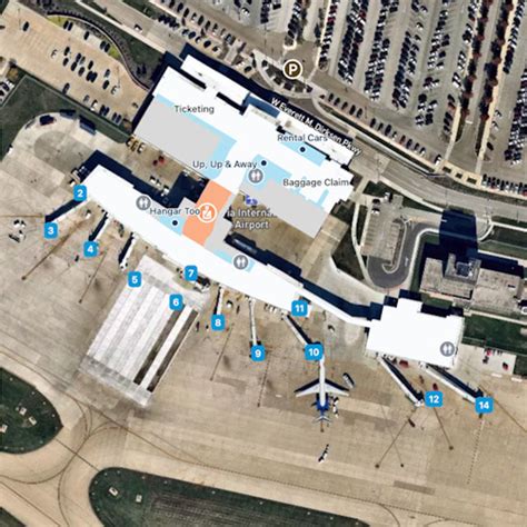 Peoria Airport Map: Guide to PIA's Terminals