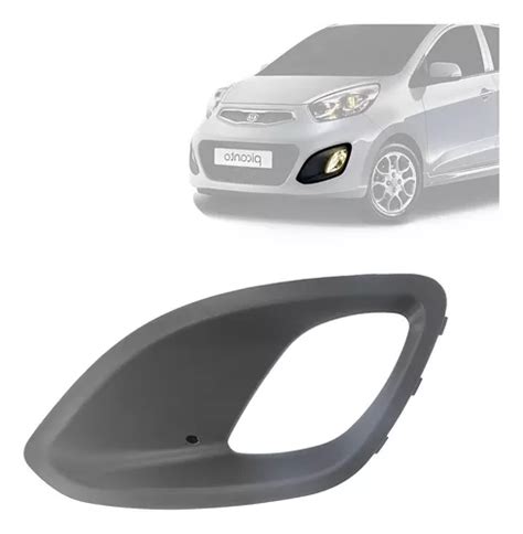 Grade Moldura Farol Milha Kia Picanto 2011 Á 2016 Esquerdo