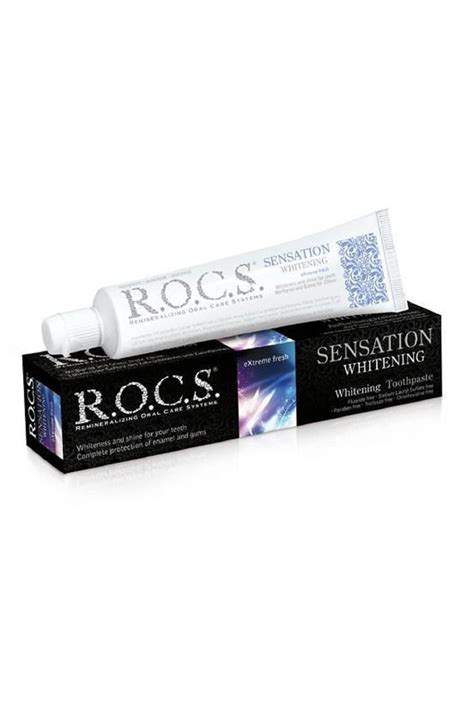 ROCS DİŞ Rocs Sensation Whitening Beyazlatıcı Parlatıcı Diş Macunu 60