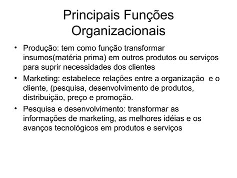 Aula Teoria Organizacional Ppt