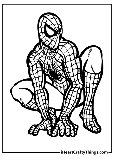 Spiderman Coloring Page