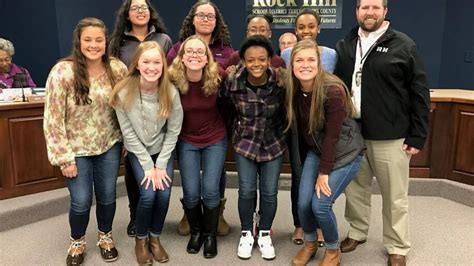 Rock Hill Sc Girls Tennis Team Honored For State Championship Rock