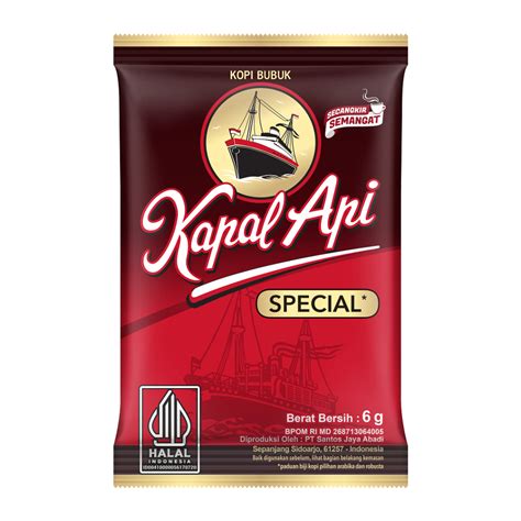 Jual Kapal Api Kopi Special Merah 20 X 6 Gr Shopee Indonesia