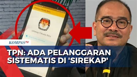 Sebut Ada Pelanggaran Sistematis Dalam Aplikasi KPU Sirekap Ini Kata