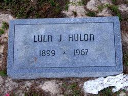 Lula J Williams Hulon Find A Grave Memorial