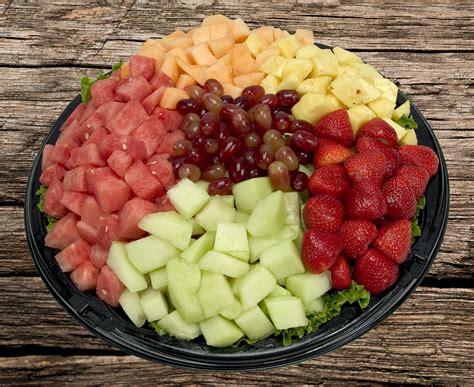 Meat & Cheese Trays: Traditional Fruit Tray