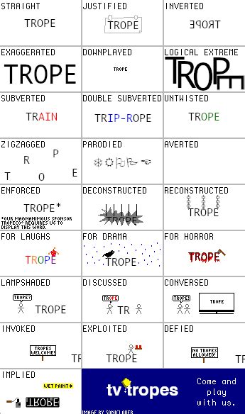 Playing With A Trope Tv Tropes