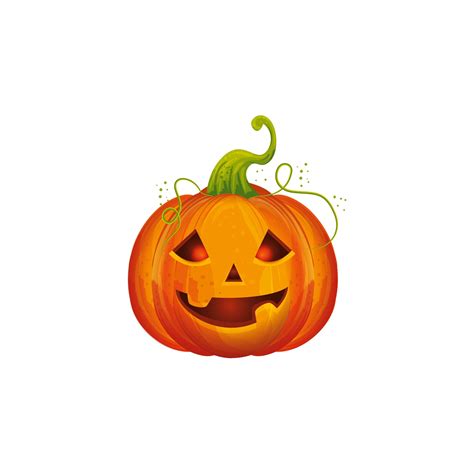 Calabaza De Halloween Tradicional Aislado Icono Vector En