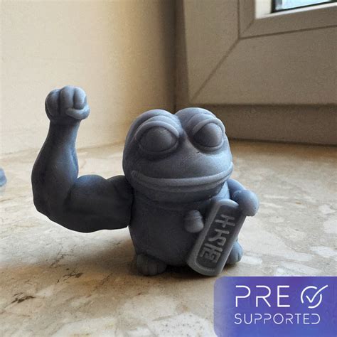 D Printable Lucky Pepe By Piktion Collective