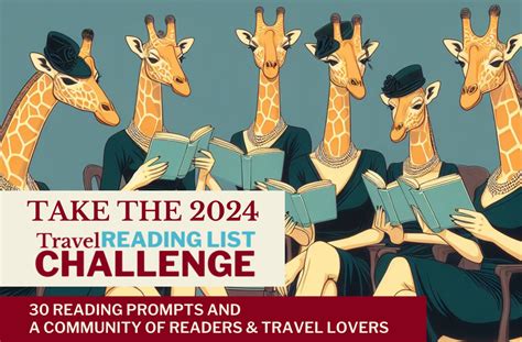 2024 Travel Reading Challenge List