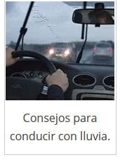 Consejos Para Conducir Con Lluvia