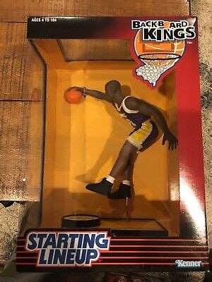 Shaq Nba Starting Lineup Shaquille O Neal La Lakers Backboard Kings