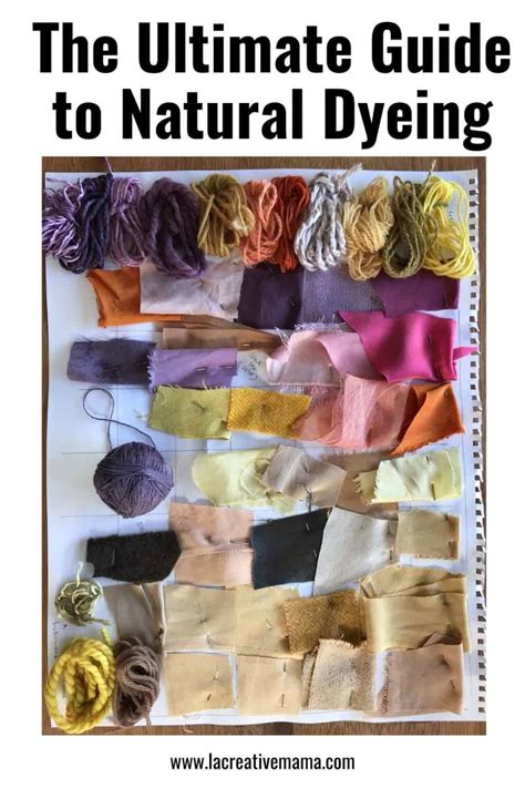 The ultimate guide to natural dyeing, what you need to know - La ...