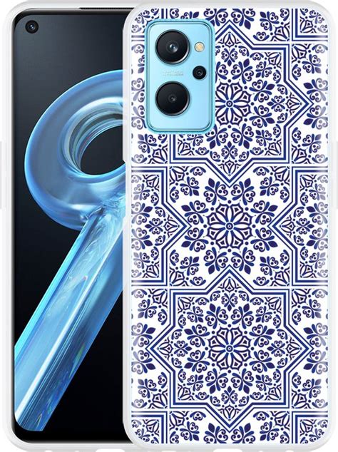 Realme I Hoesje Delfts Blauw Ii Designed By Cazy Bol