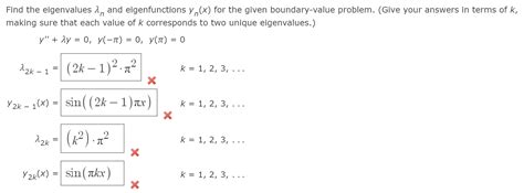 Solved Find The Eigenvalues N And Eigenfunctions Yn X For Chegg