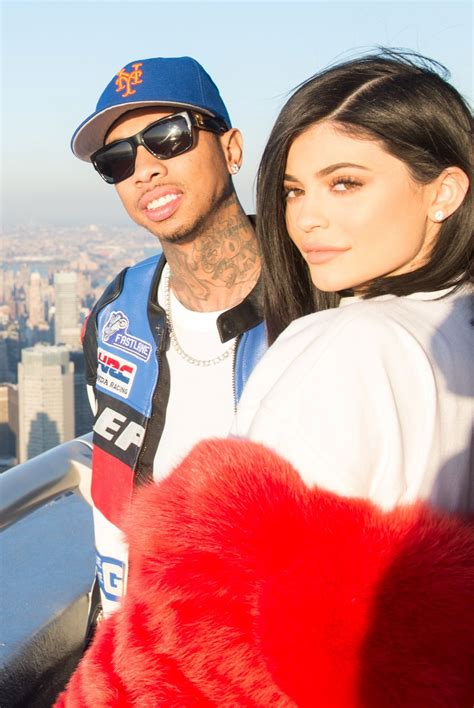 KYLIE JENNER and Tyga at Empire State Building in New York 02/14/2017