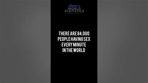 Sex Statistics How Many People Are Having Sex At The Moment Youtube