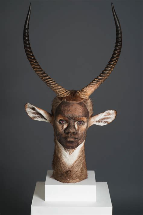 Kate Clark’s sculptures combine animal bodies with human faces # ...