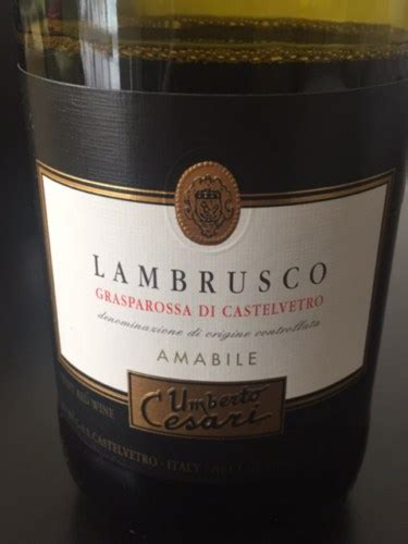 Umberto Cesari Lambrusco Grasparossa Di Castelvetro Vivino Us