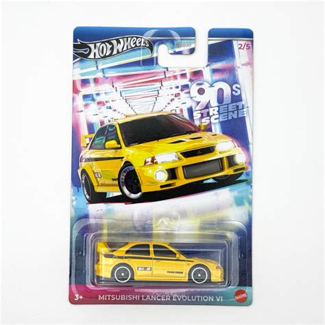 風火輪 Hot Wheels 銀標 90街頭系列 Mitsubishi Lancer Evolution VI 蝦皮購物