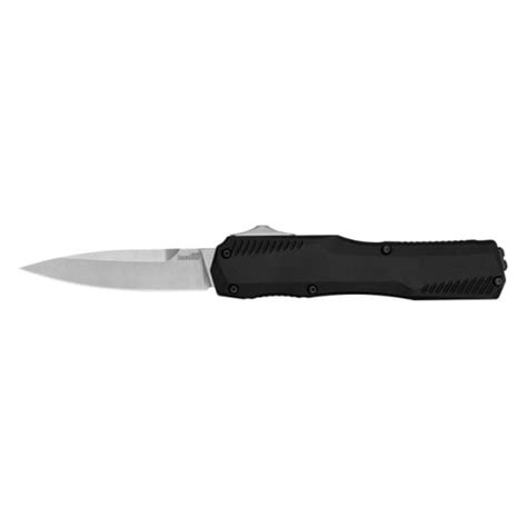 Kershaw Livewire Pocket OTF Knife Sleek Black With A Dependable Spear