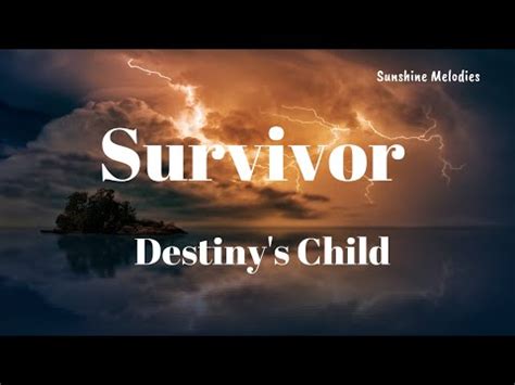 Destiny's Child - Survivor (Lyrics) - YouTube