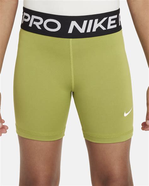 Nike Pro Big Kids Girls Dri Fit 5 Shorts