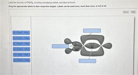 Solved Label The Structure Of Cocl2 Including Overlapping