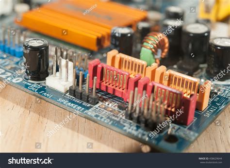 Sata Ports On Motherboard Stock Photo (Edit Now) 438629644