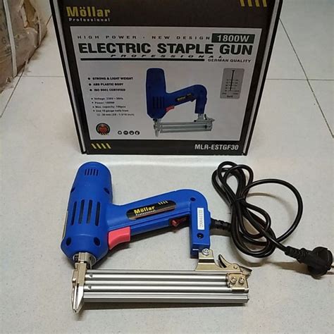 Jual Mesin Paku Tembak Electric Staple Gun Mollar Mlr Estgf