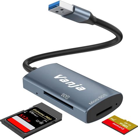 Vanja SD Kartenleser USB 3 0 Zu SD Micro SD Karten Adapter