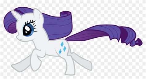 Mlp Rarity Vector For Kids Rarity My Little Pony Running Free