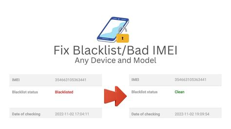 How To Fix Bad Imei Blacklist On Any Phone Unblacklist Bad Esn Youtube