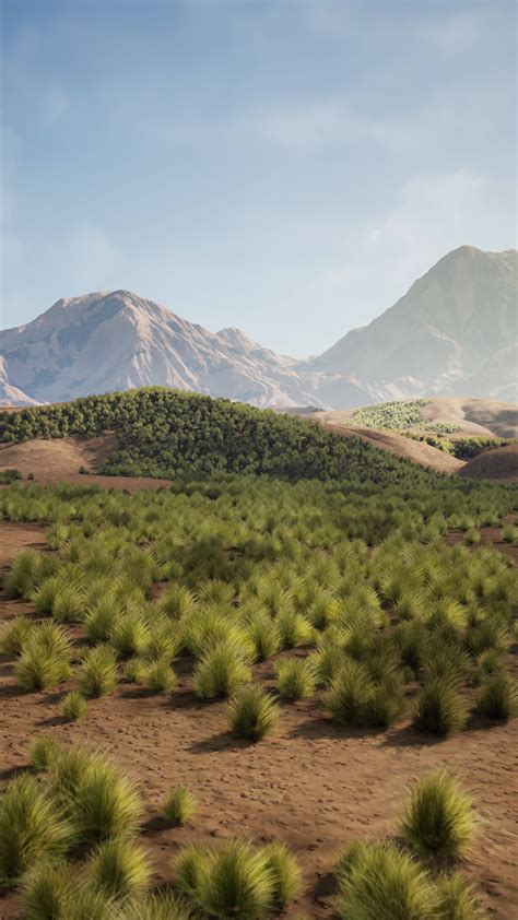 vast grass field  distant mountains  stock video  vecteezy