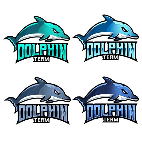 Premium Vector Dolphin Mascot Logo Design Vector With Modern