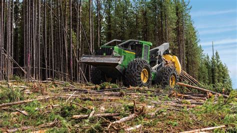 Upgrades to John Deere L-Series Skidders Increase Power and Performance