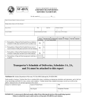 Fillable Online Indiana Revenue Form Fax Email Print PdfFiller