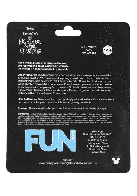 Disney Nightmare Before Christmas Sally Makeup Kit Disney Accessories