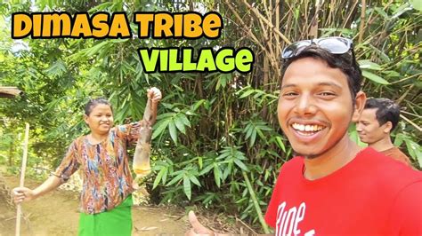 First Time Visit Dimasa Tribe Village Gunjung Village Dima Hasao