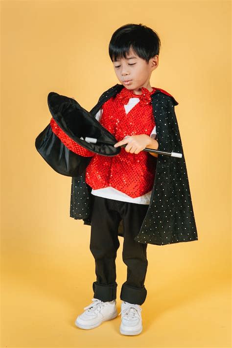 Little Boy in Magician Costume · Free Stock Photo