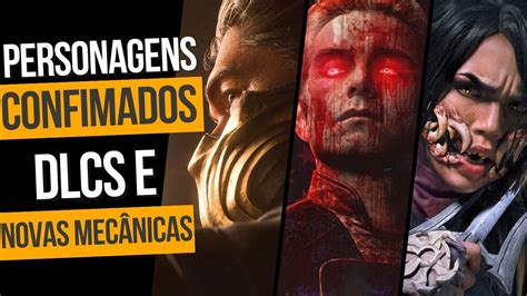 Mortal Kombat 1 Segredos no modo história Personagens e DLCs